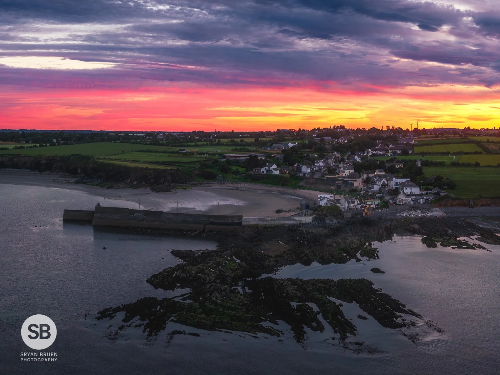 2026-07-05 Loughshinny sunset sky.jpg