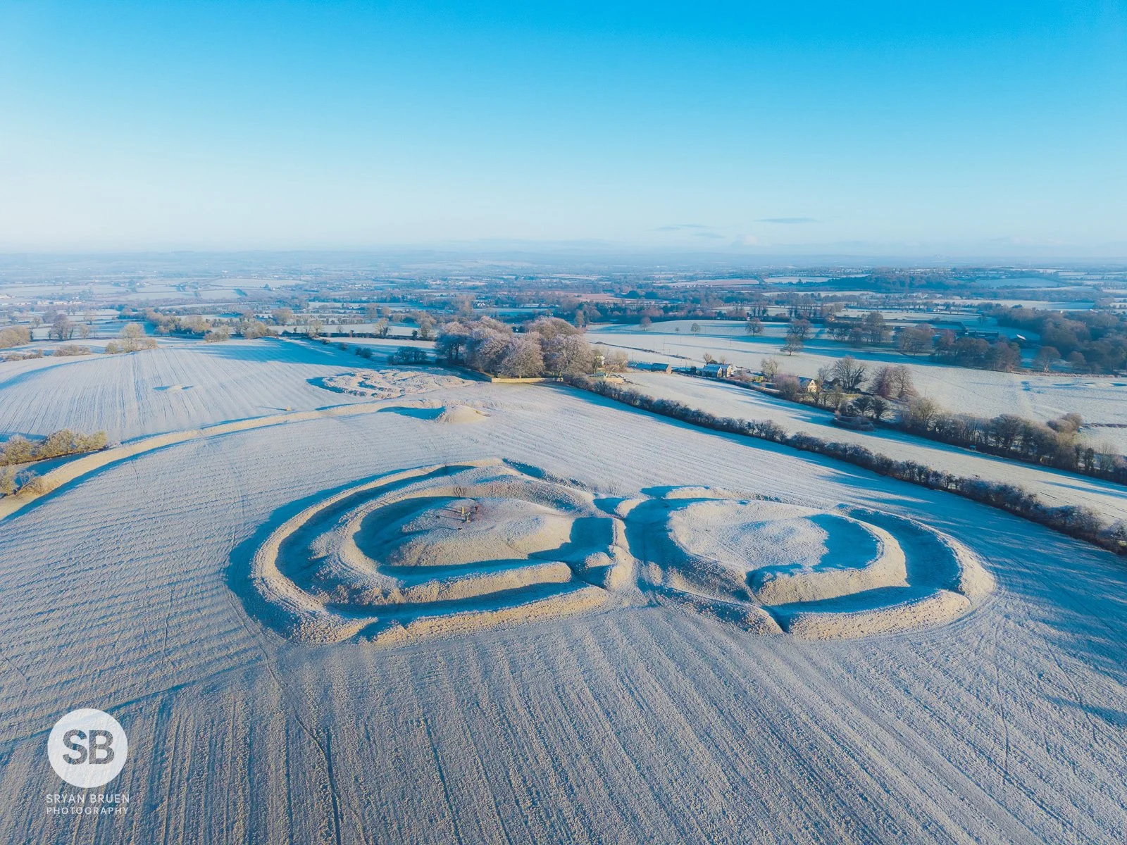 2025-01-03 Hill of Tara frost aerial 3 January 2025.jpg