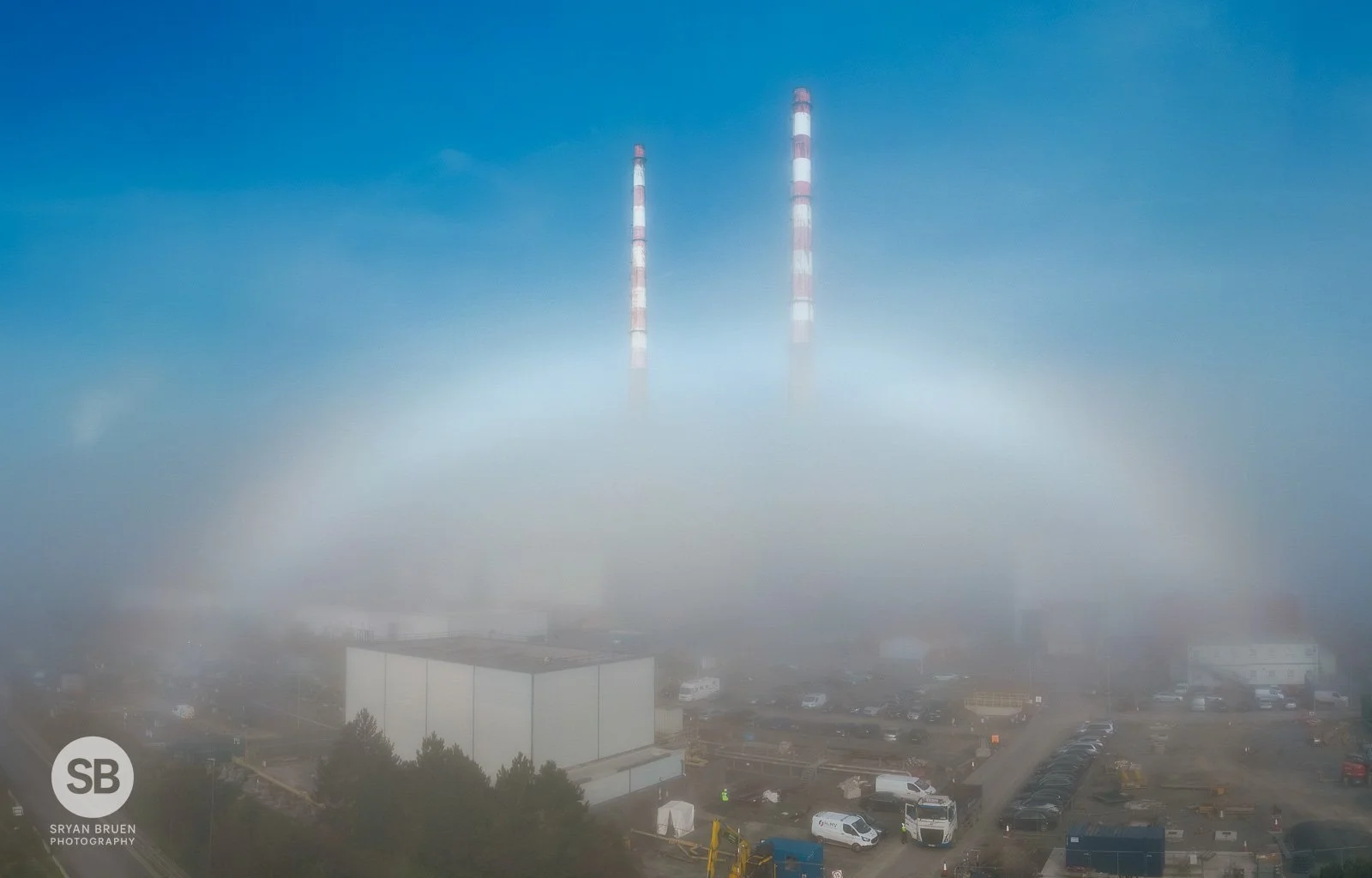 2023-10-09 Poolbeg fogbow panorama 9 October 2023.jpg