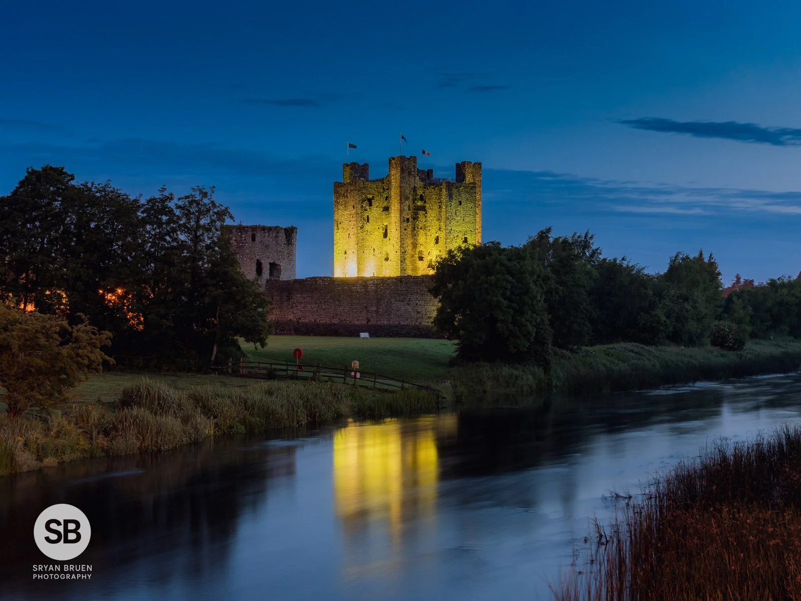 2025-06-15 Trim Castle at dawn reflection 15 June 2025.jpg