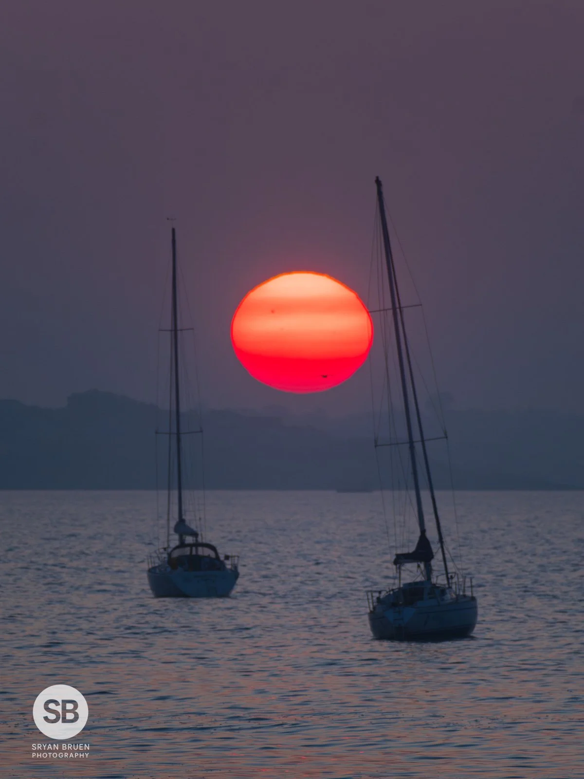 2024-05-15 Skerries boats red sun 15 May 2024.jpg