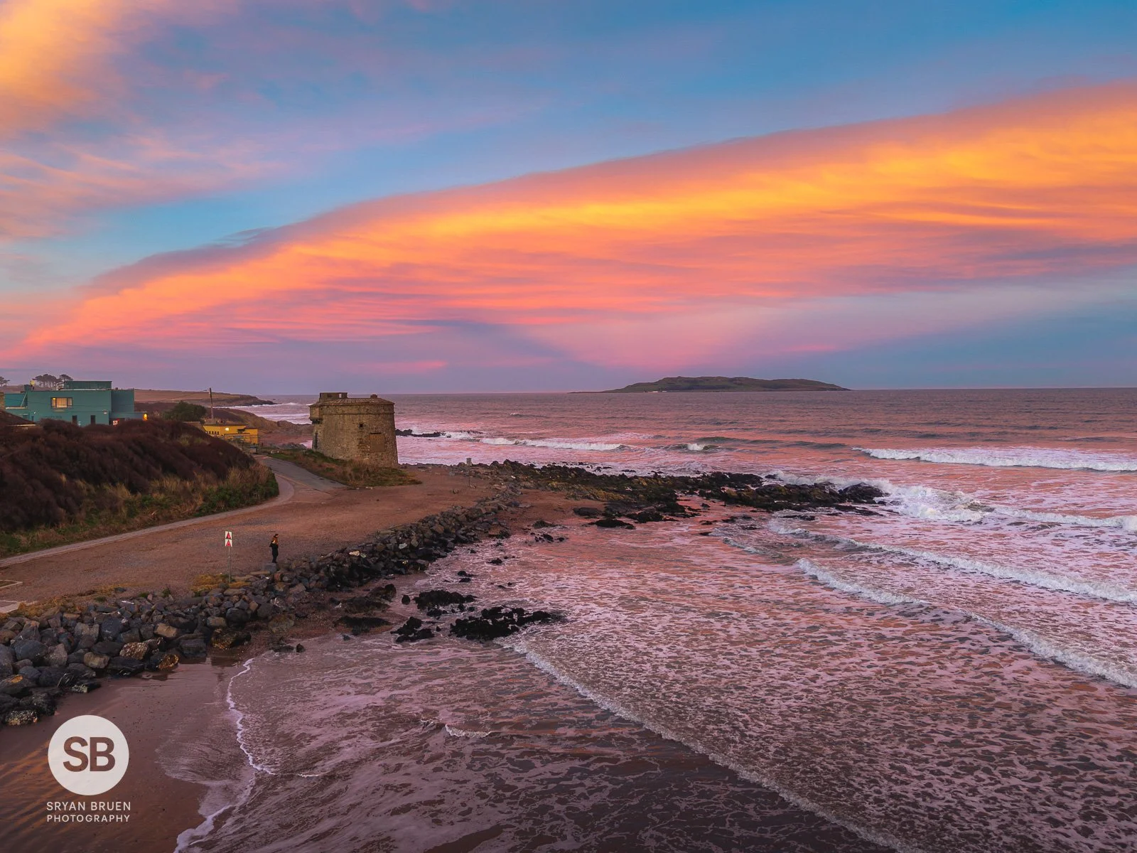 2025-02-21 Donabate Beach sunset sky 21 February 2025.jpg