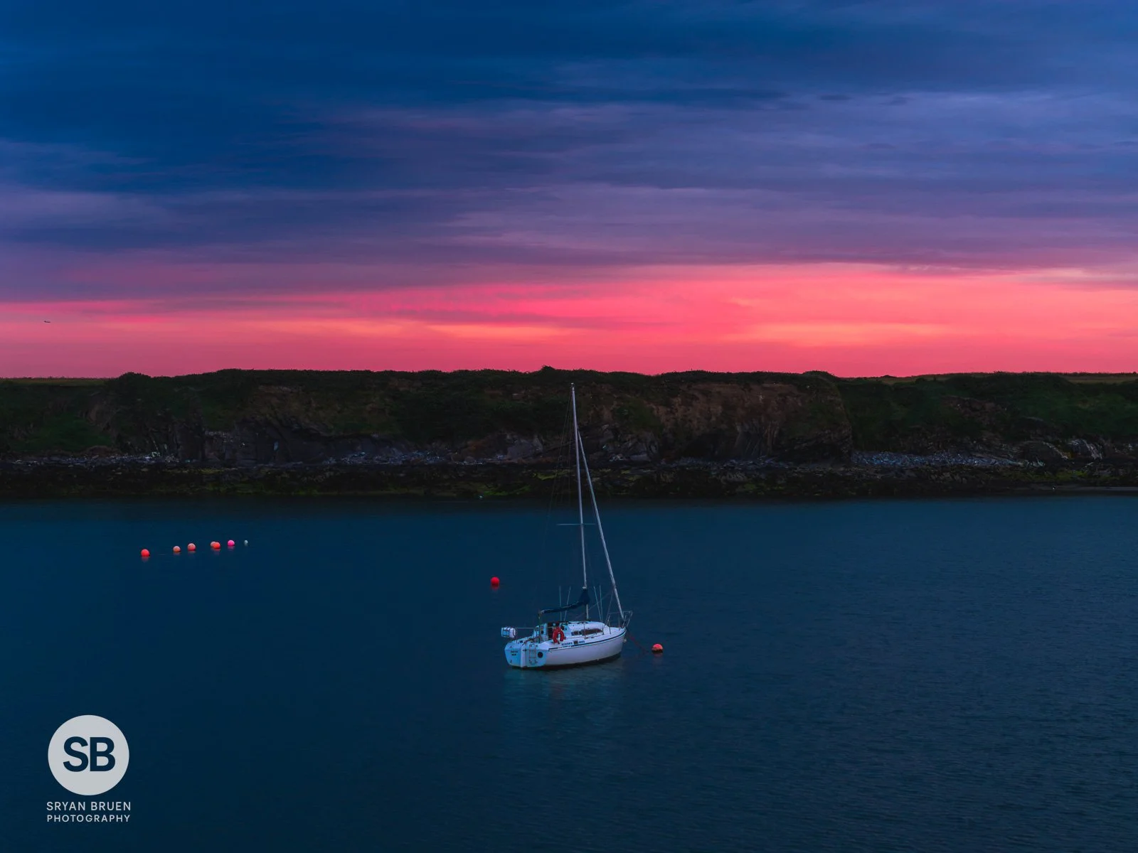 2026-07-05 Loughshinny boat sunset sky.jpg