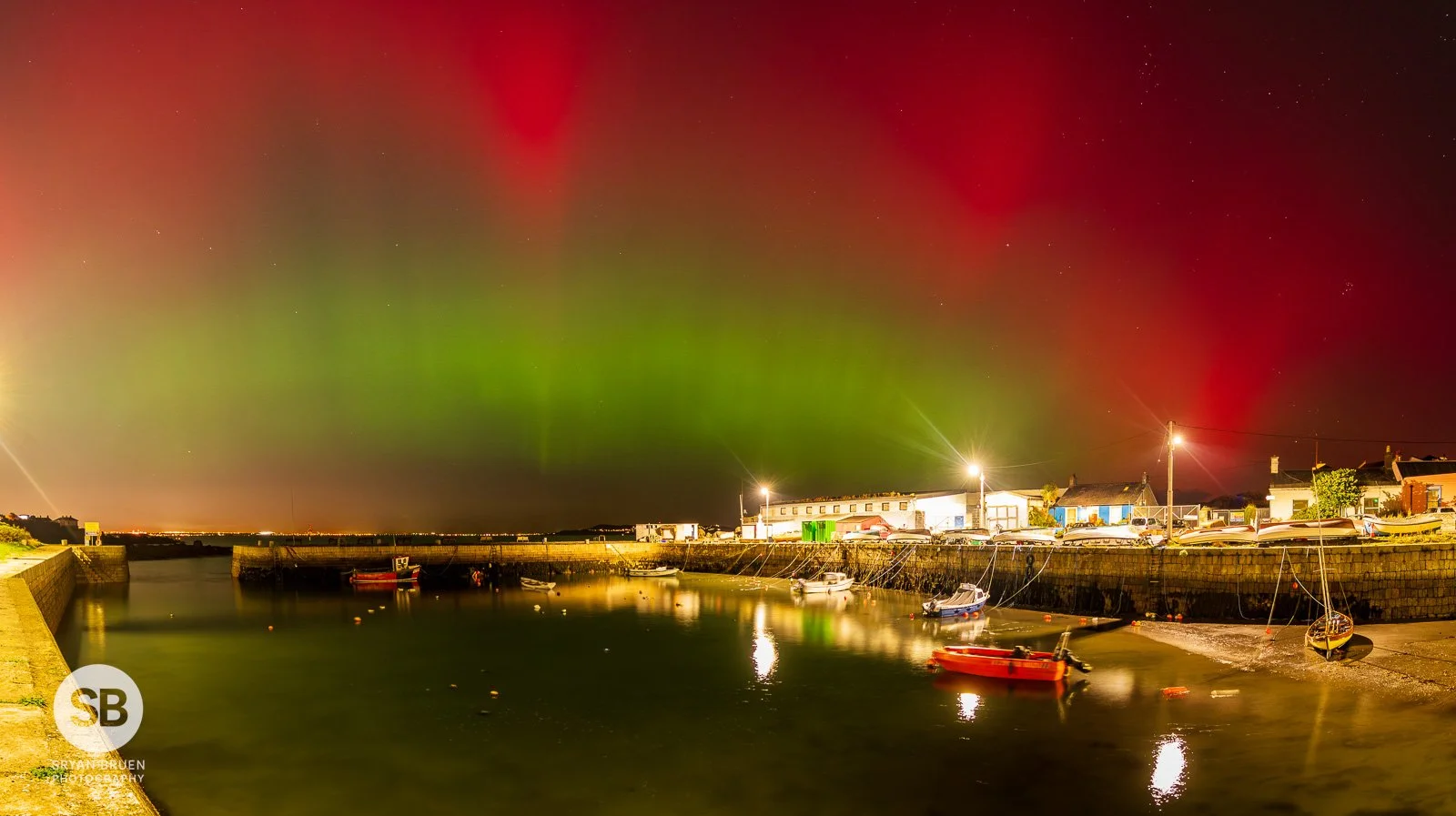 2024-10-10 Bullock Harbour aurora pano re-edit 10 October 2024.jpg
