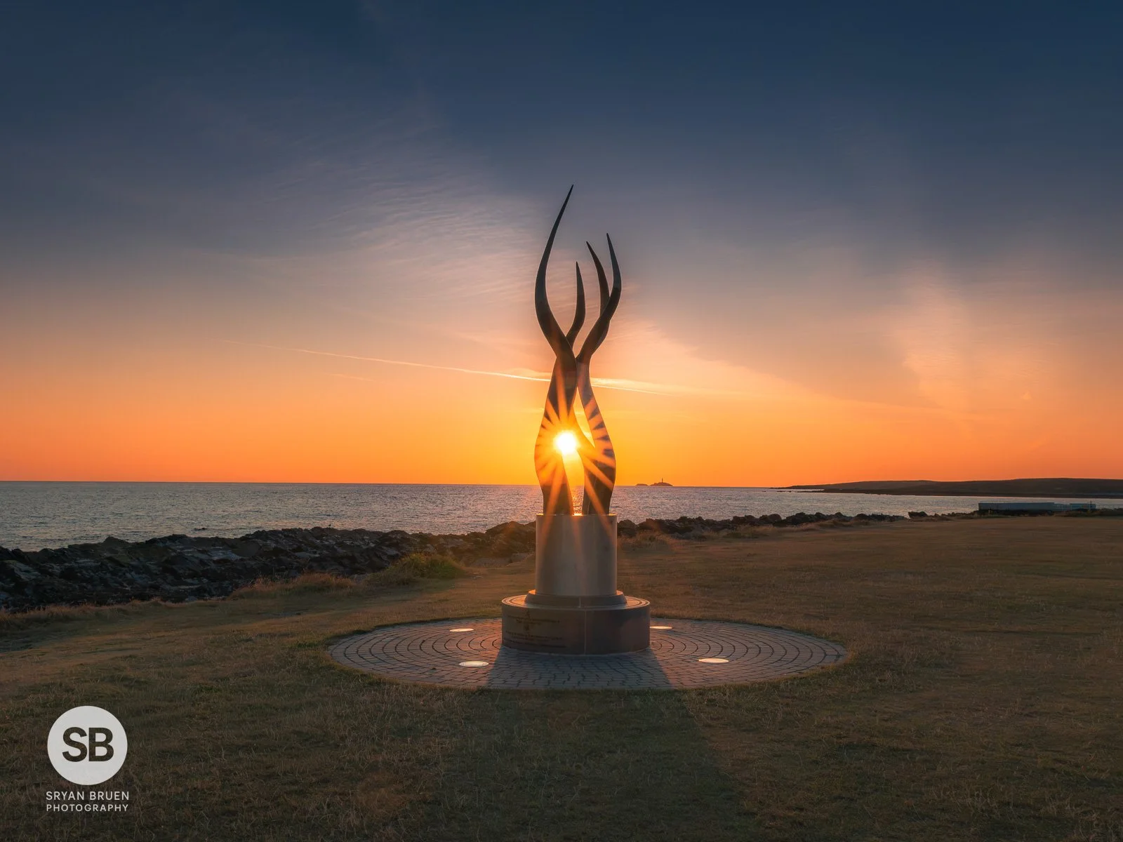 2026-08-24 Skerries Tidy Towns sculpture sunrise.jpg