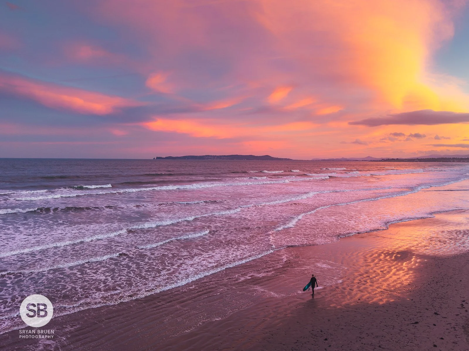 2025-02-21 Donabate Beach sunset surfer 21 February 2025.jpg