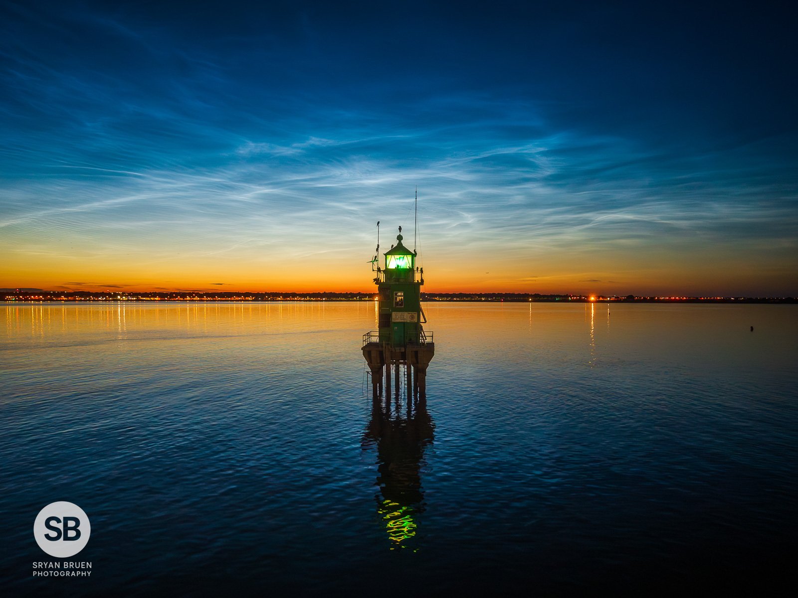 2025-06-29 North Bank Lighthouse reflections noctilucent clouds.jpg