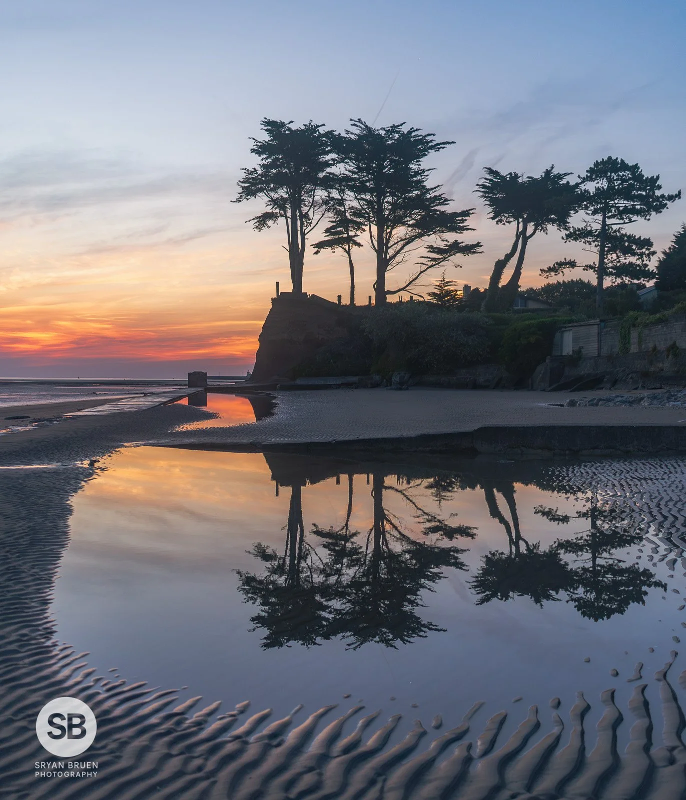 2023-09-03 Burrow Beach morning pre-sunrise reflections 3 September 2023.jpg