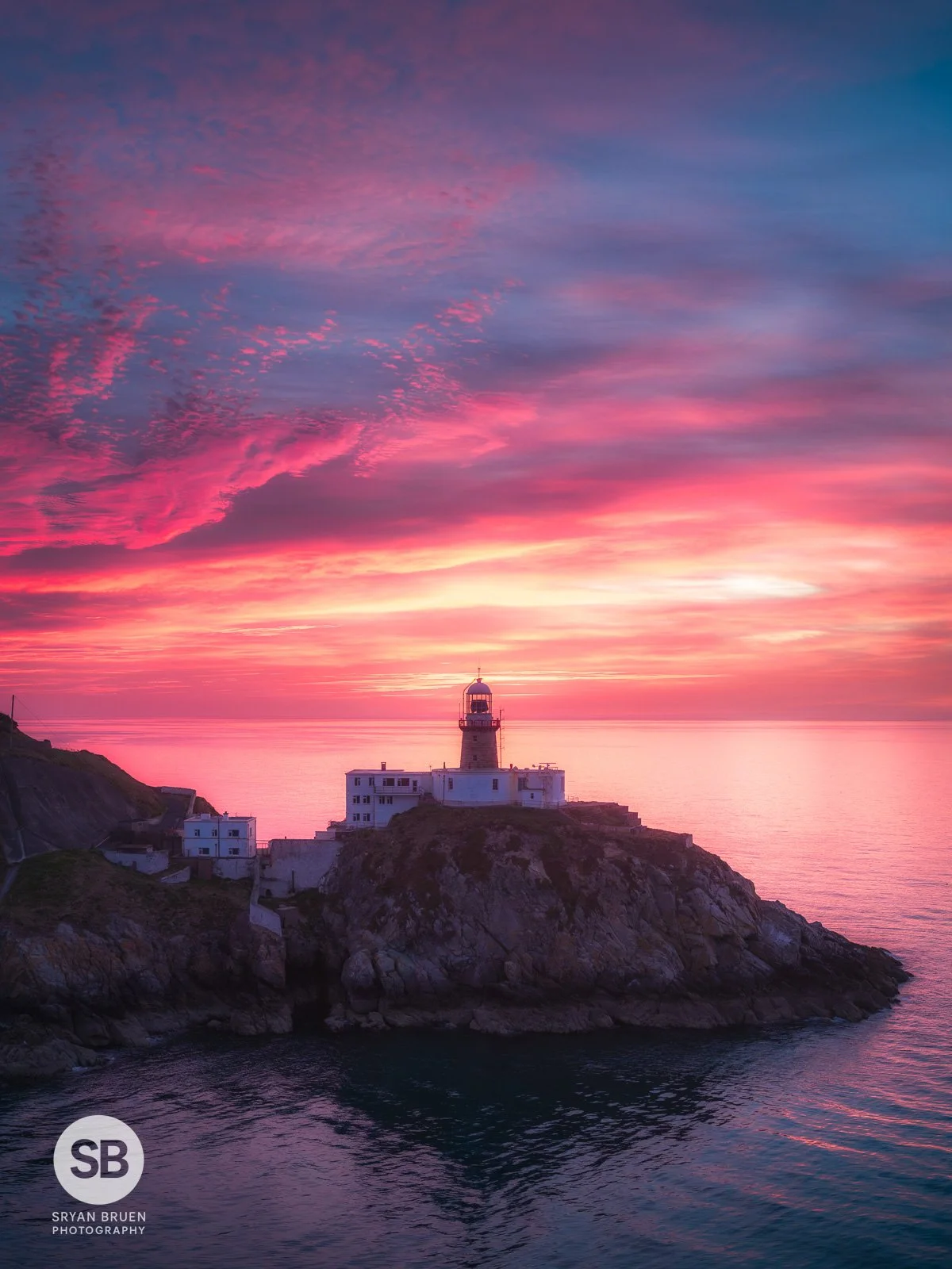 2026-05-30 Baily Lighthouse sunrise sky pano.jpg