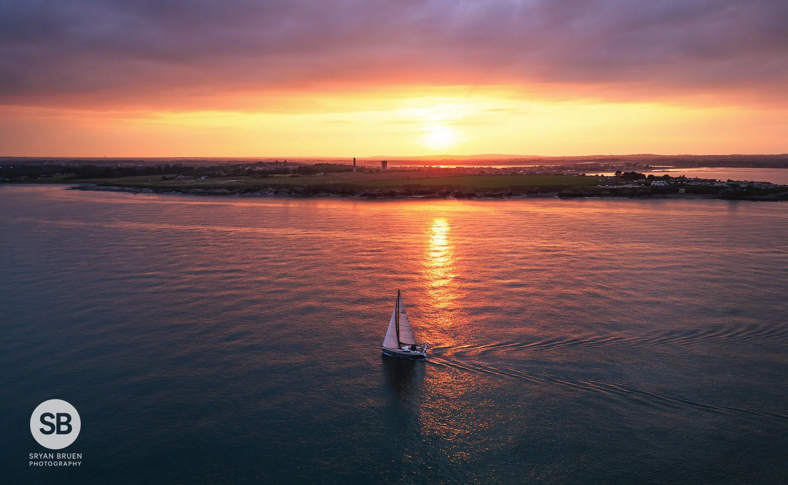 2024-06-06 Portrane sunset boat 6 June 2024.jpg
