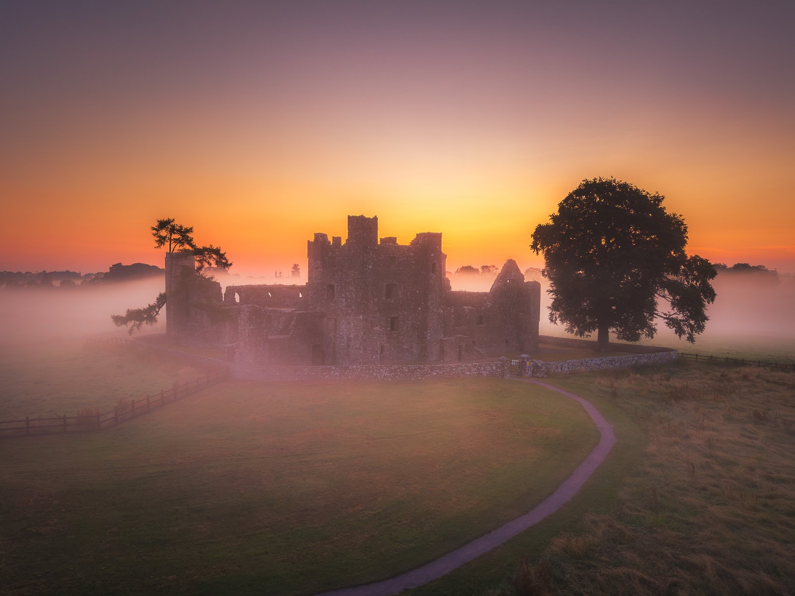 2026-07-16 Bective Abbey sunrise mist 2.jpg