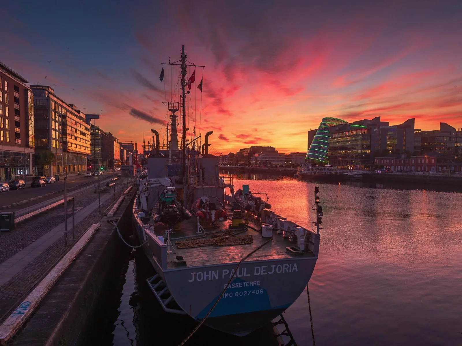 2025-05-14 John Paul DeJoria Dublin City sunset 14 May 2025.jpg