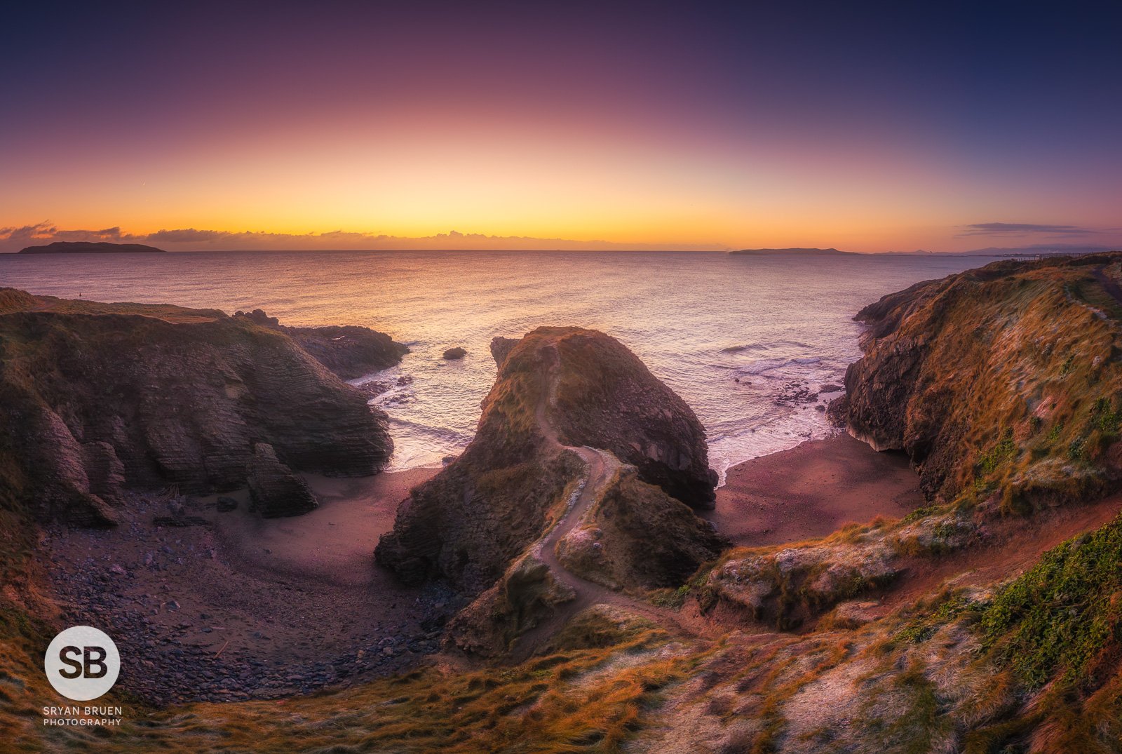 2026-01-03 Portrane Cliff dawn sunrise glow.jpg