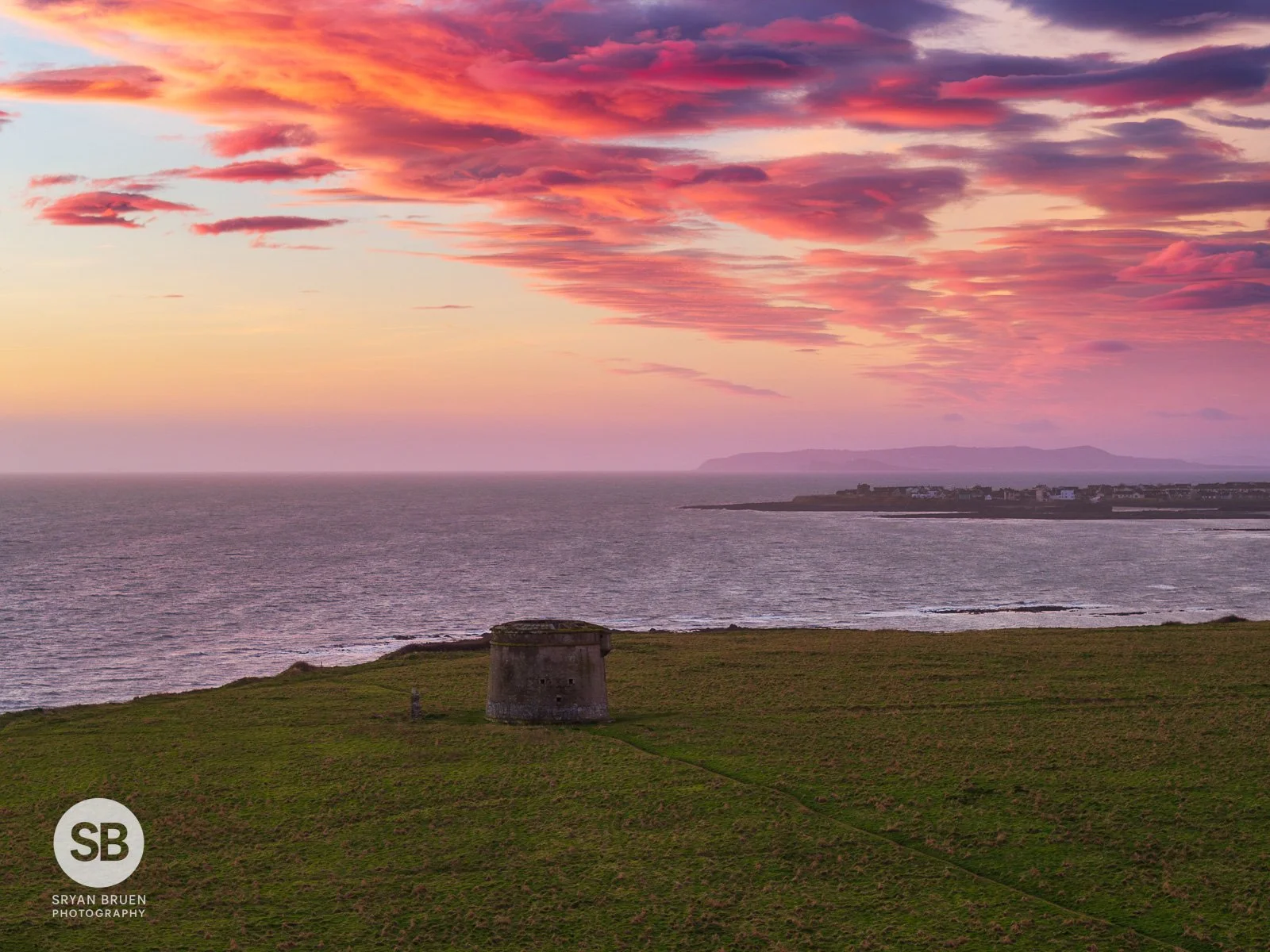 2025-02-01 Drumanagh red sky sunrise 1 February 2025.jpg