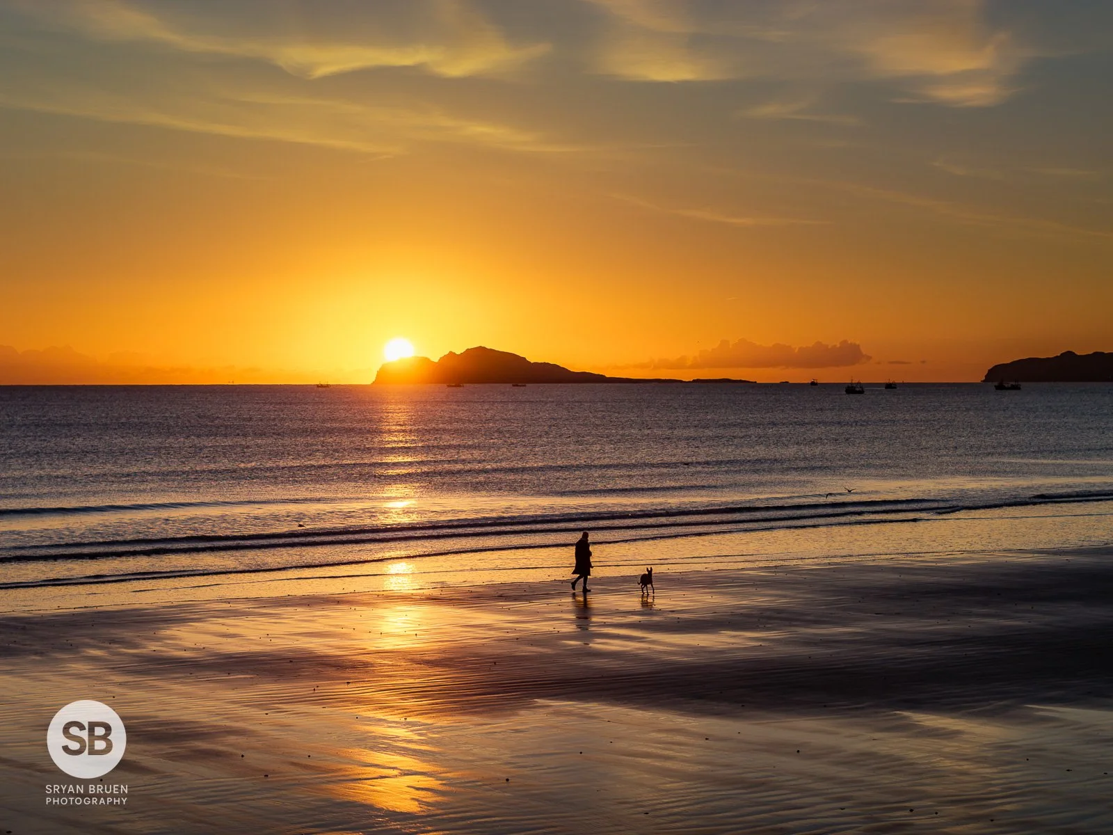 2025-01-30 Portmarnock sunrise dog walker.jpg