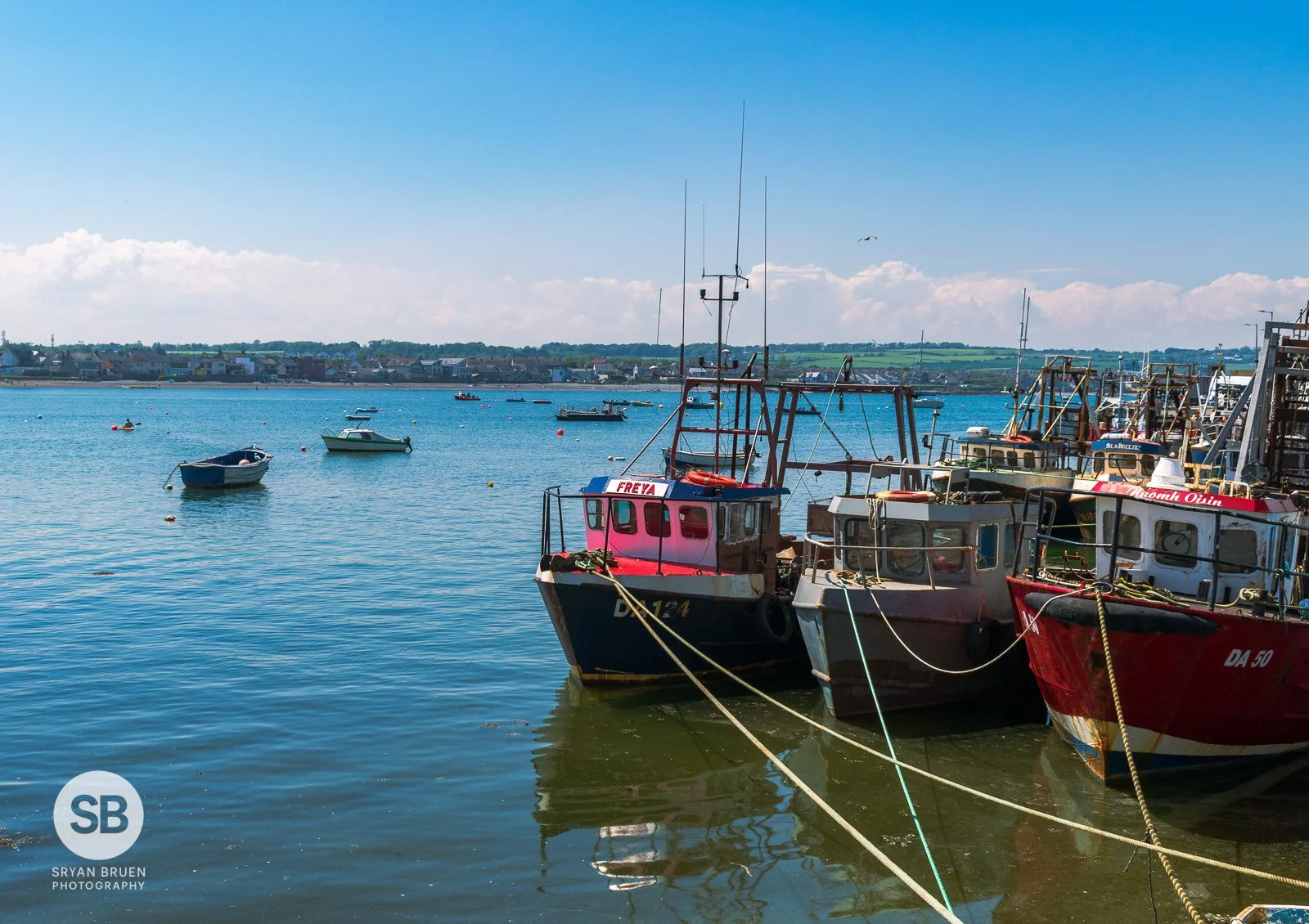 2021-05-30 Skerries Harbour sunshine and reflections 30 May 2021.jpg