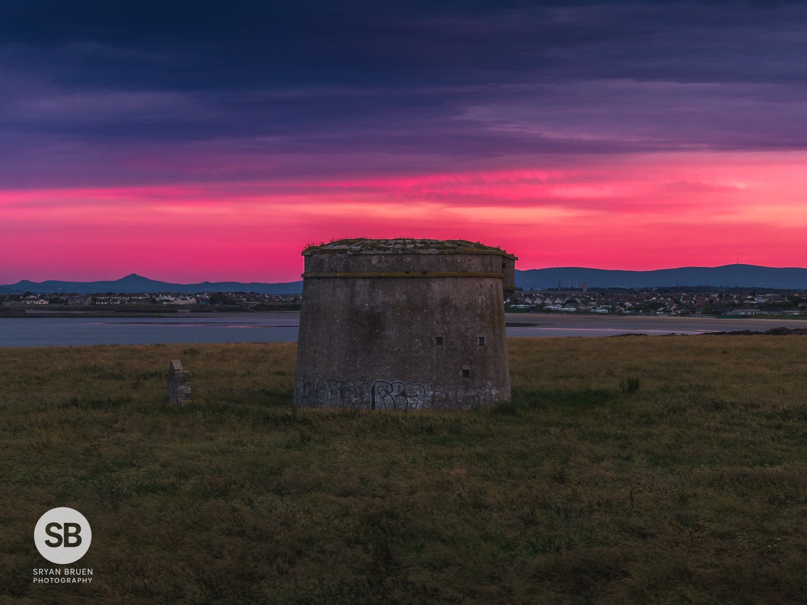 2026-07-05 Drumanagh martello tower sunset sky 2.jpg