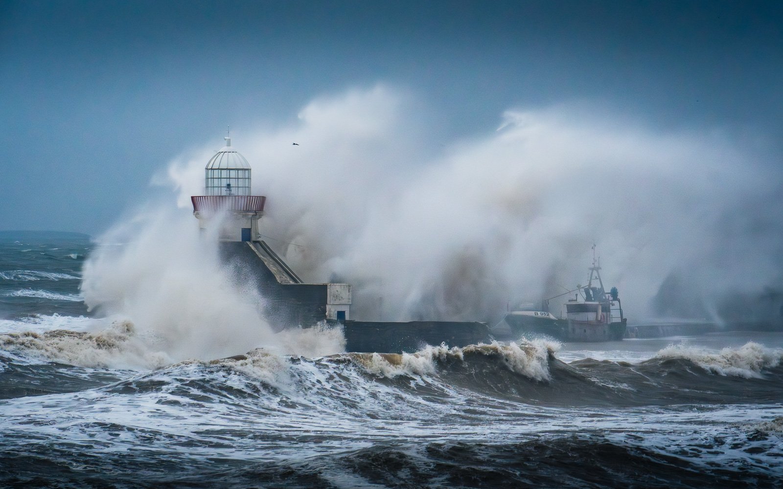 Balbriggan Pier Waves