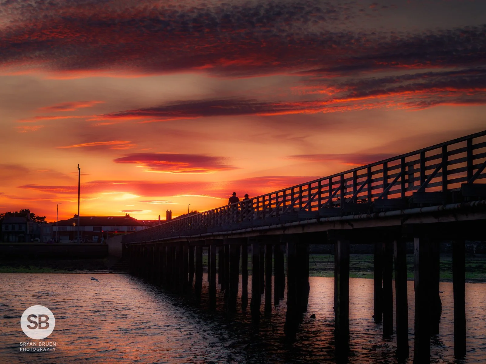 2026-07-06 Wooden Bridge sunset red sky silhouettes.jpg