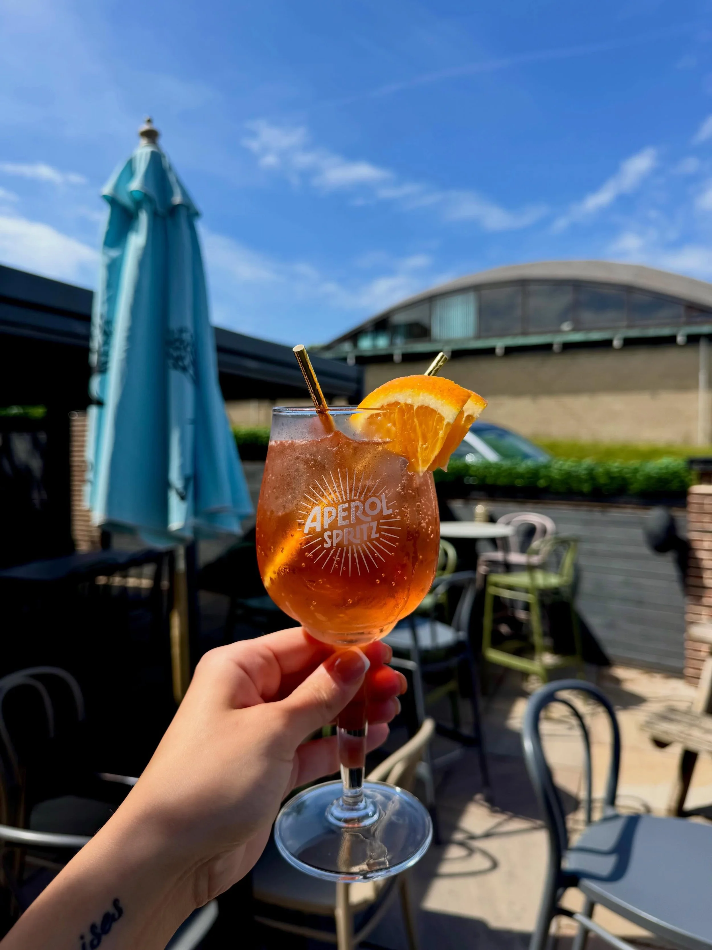 If you need me this bank holiday weekend&hellip;
I&rsquo;ll be at the Wilmy, Aperol in hand 🍊☀️