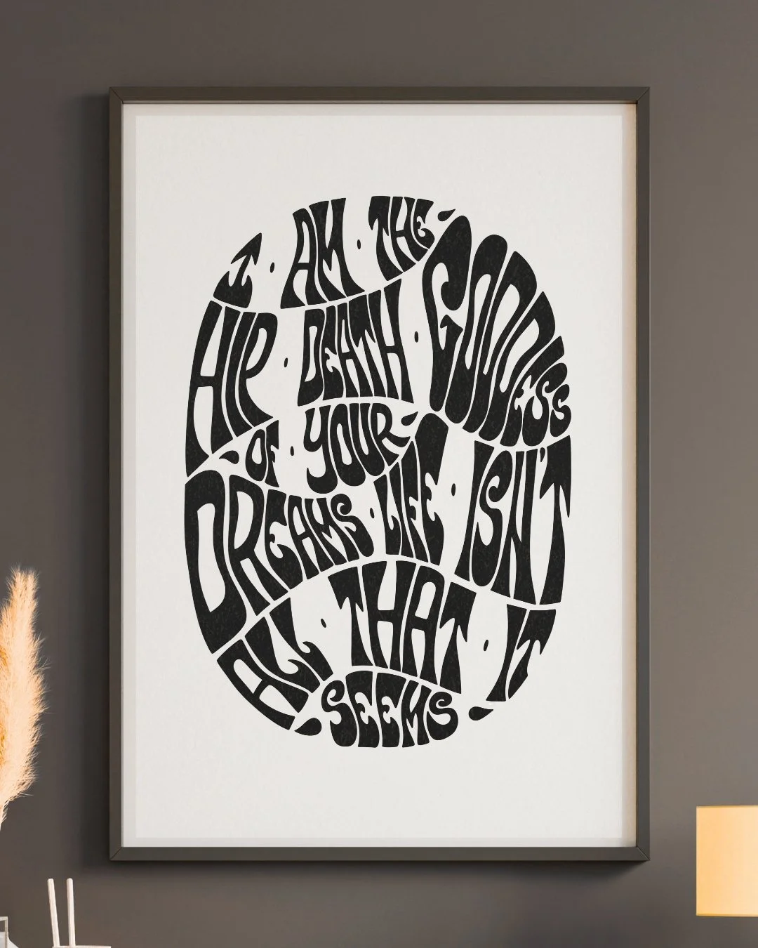 Ballad of the Hip Death Goddess Print