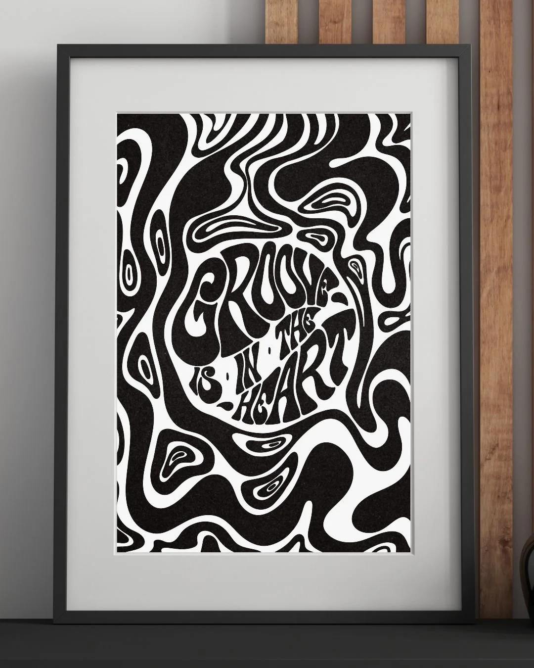 Groove Is In The Heart Print