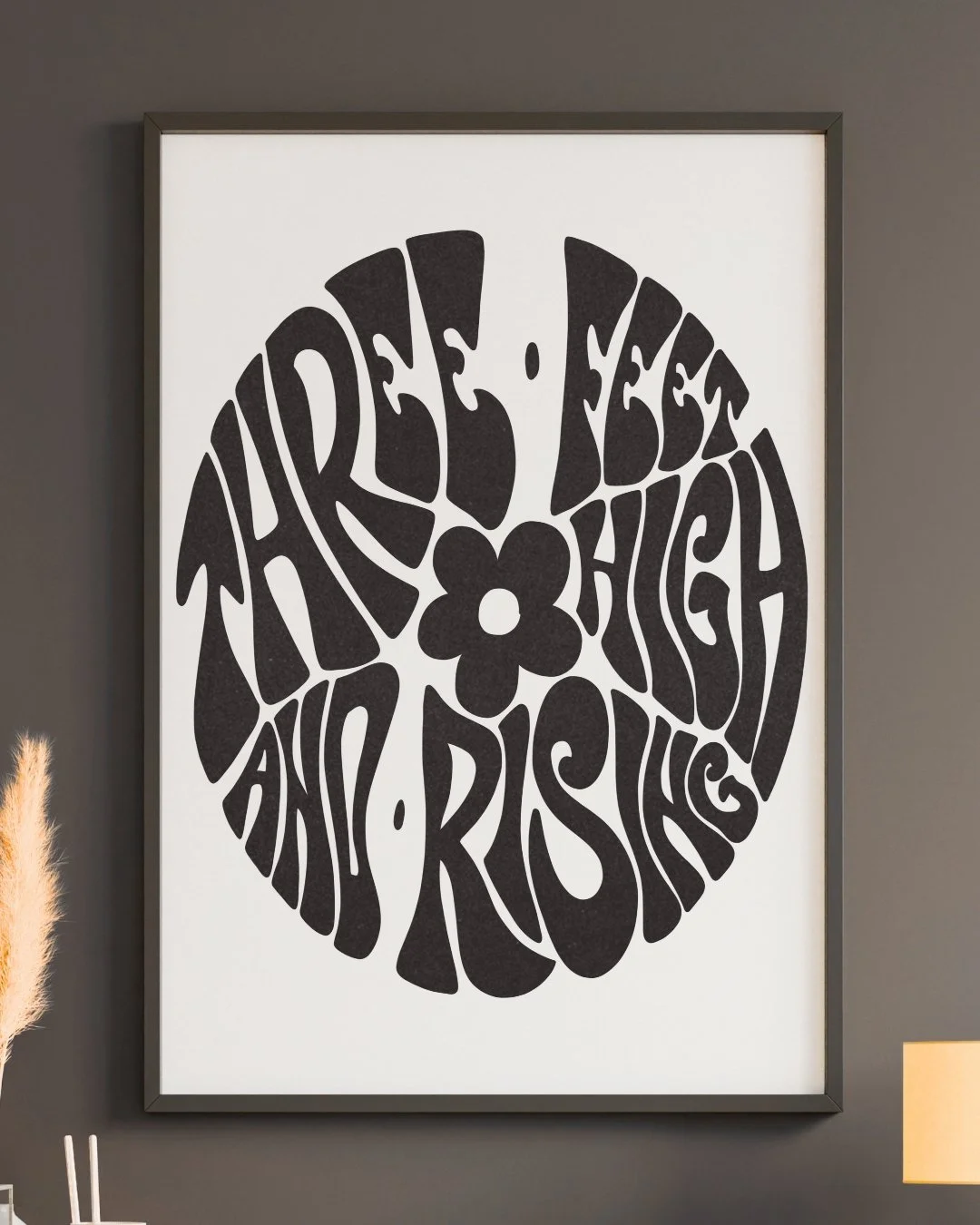 Three Feet High Print