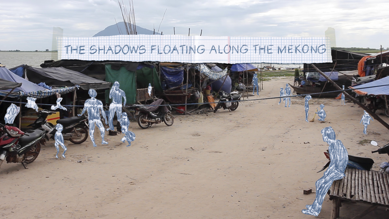 The Shadows Floating Along The Mekong