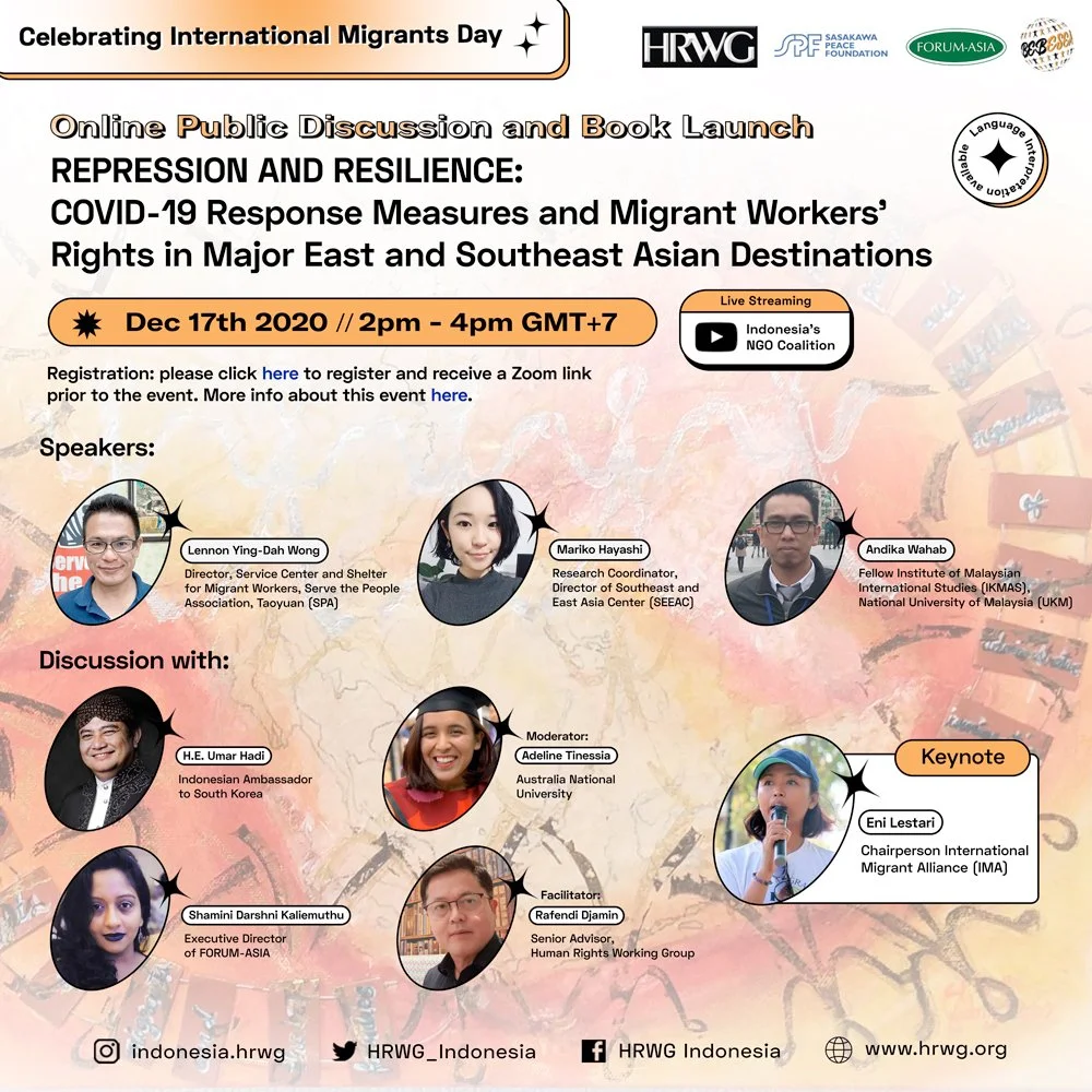 Discussion and Book Launch: Repression and Resilience