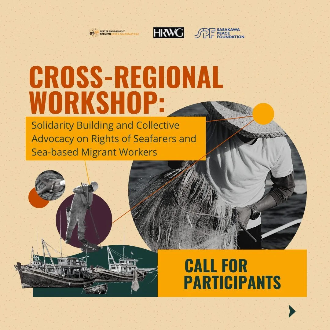 25 Participants Joined BEBESEA’s Workshop on Seafarers and Sea-Based Migrant Workers