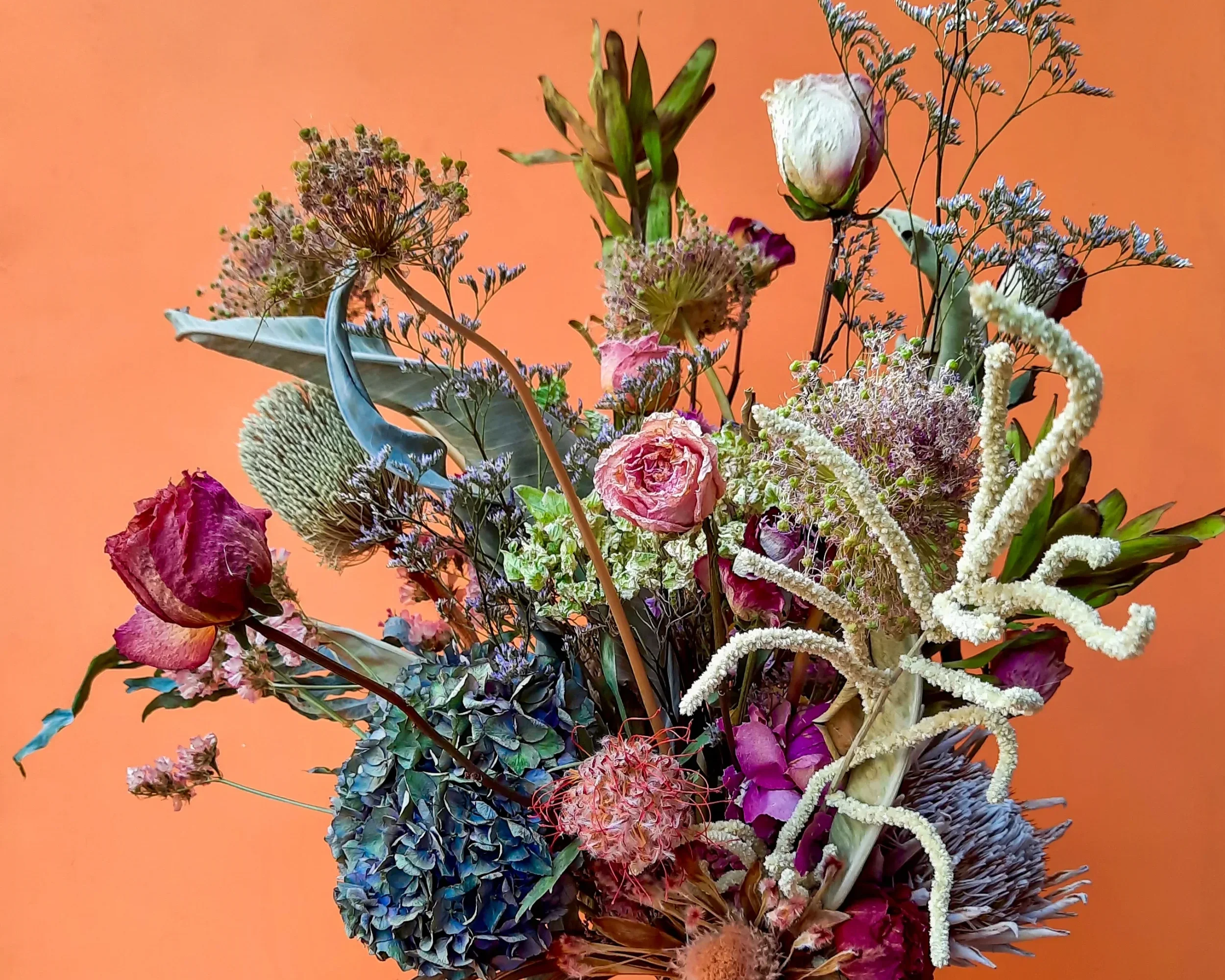 dried flowers