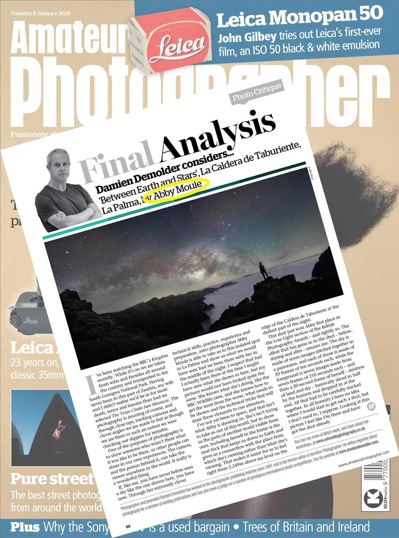 Amateur Photographer Magazine Jan 2026