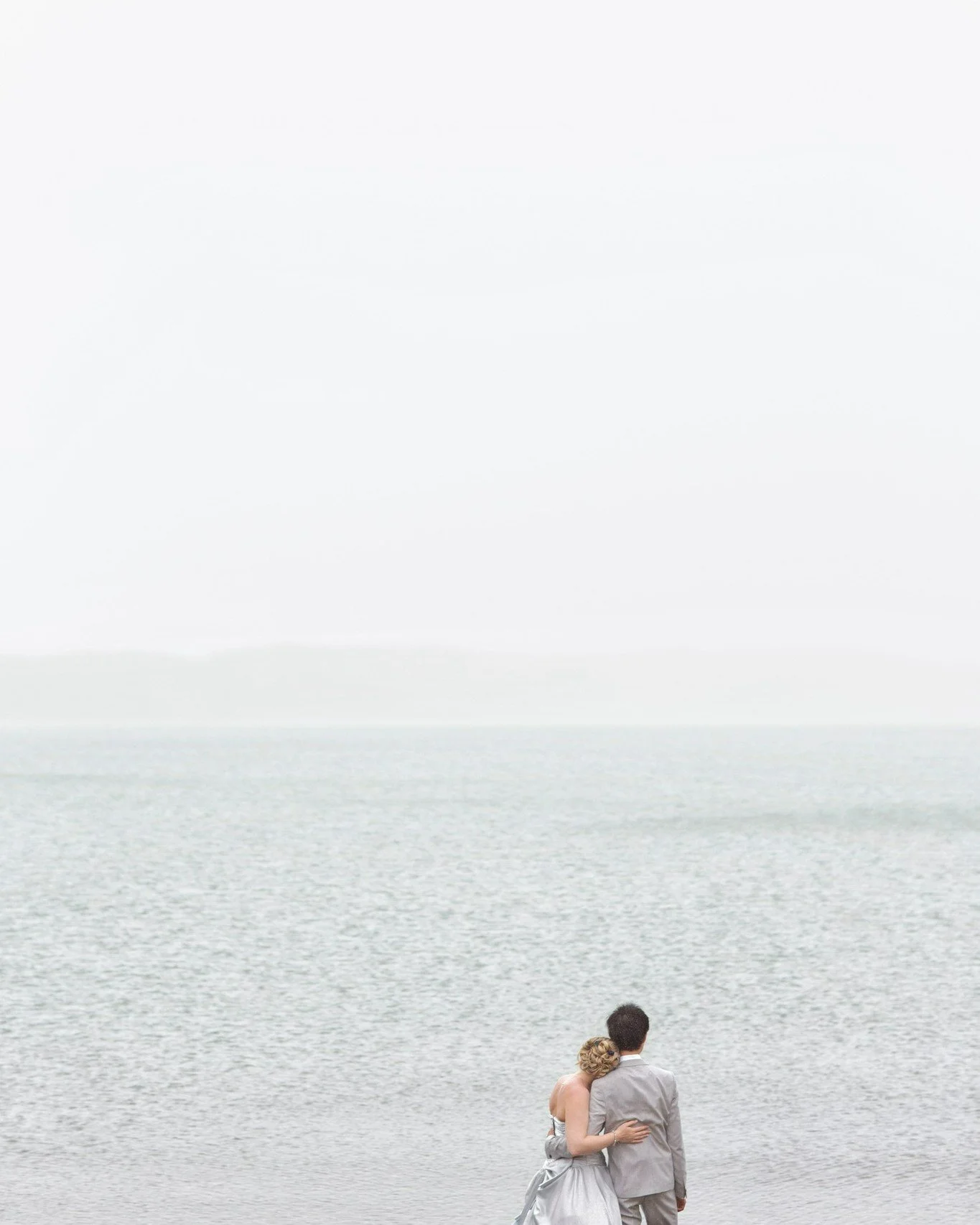 This is love in its most minimal form:
stripped back, refined, honest.
A gentle study of space, light, and connection &mdash;
inspired by the calm precision of Japanese artist Hiroshi Sugimoto horizons,
but alive with a subtle colour, warmth, and the