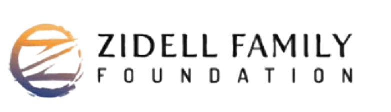 Logo of the Ziddell Family Foundation featuring a stylized globe and text.