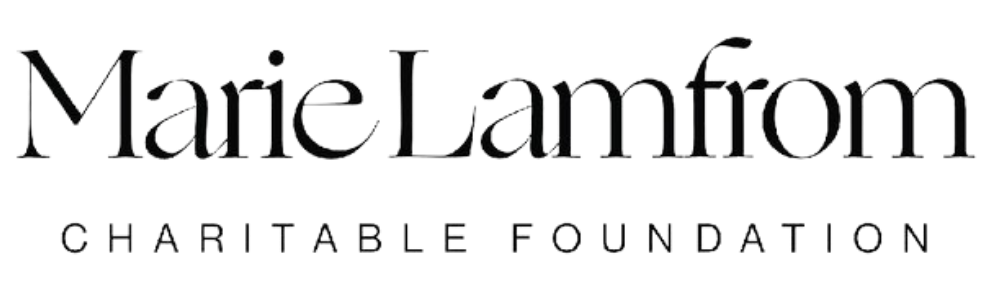 Logo for the Marie Lamfom Charlotte Foundation with stylized text