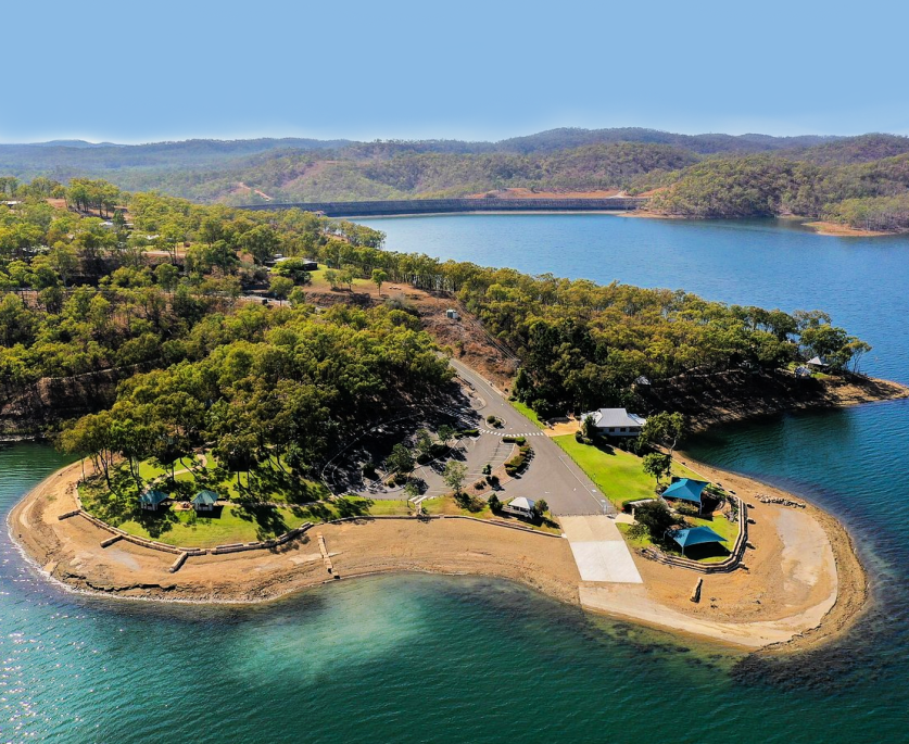 Lake Awoonga foreshore and recreational zone – gateway to barramundi fishing and outdoor adventures in Central Queensland
