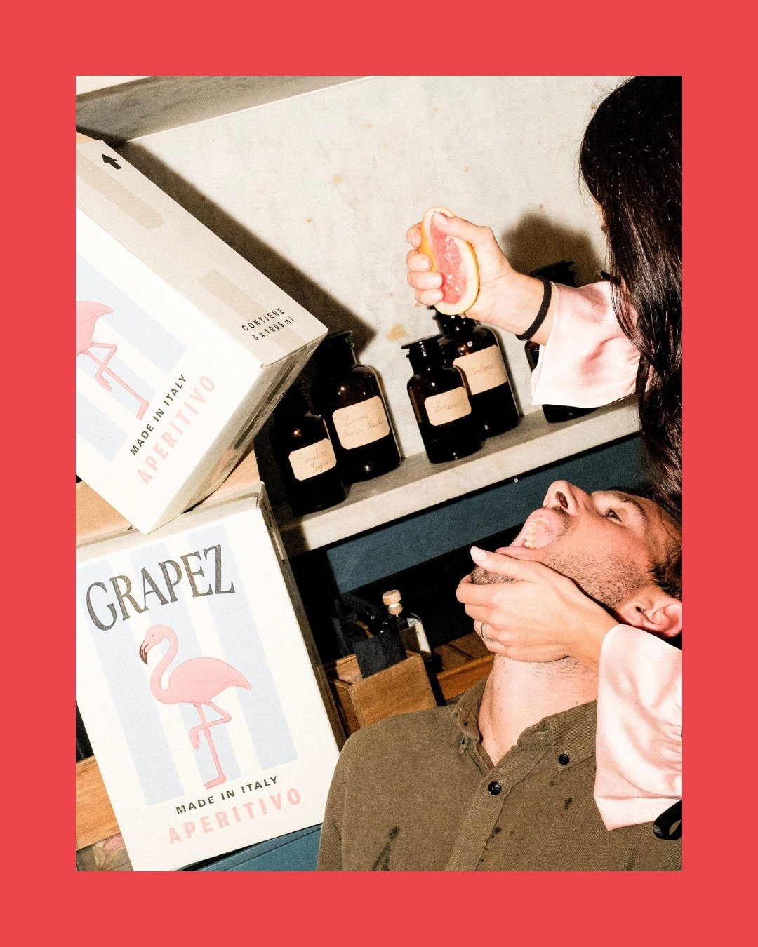 Squeeze the day. 🍊

#Grapez #GrapezAperitivo #SpritzAlPompelmo #PompelmoRosa #spritzgrapez