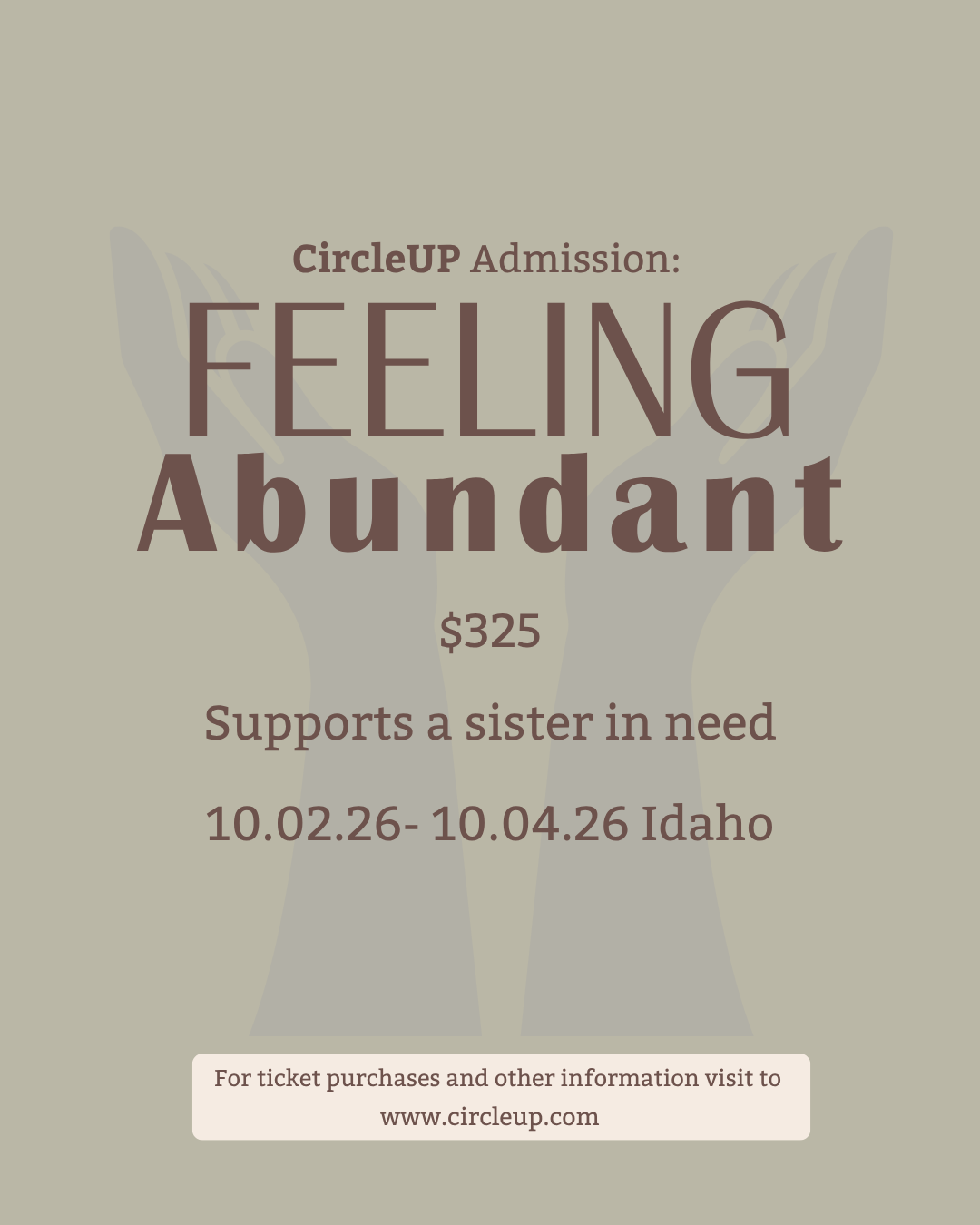 Feeling Abundant