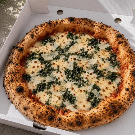 Pizza de Espinacas