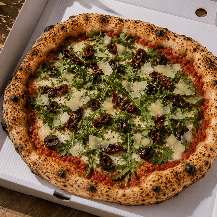 Pizza de Oliva