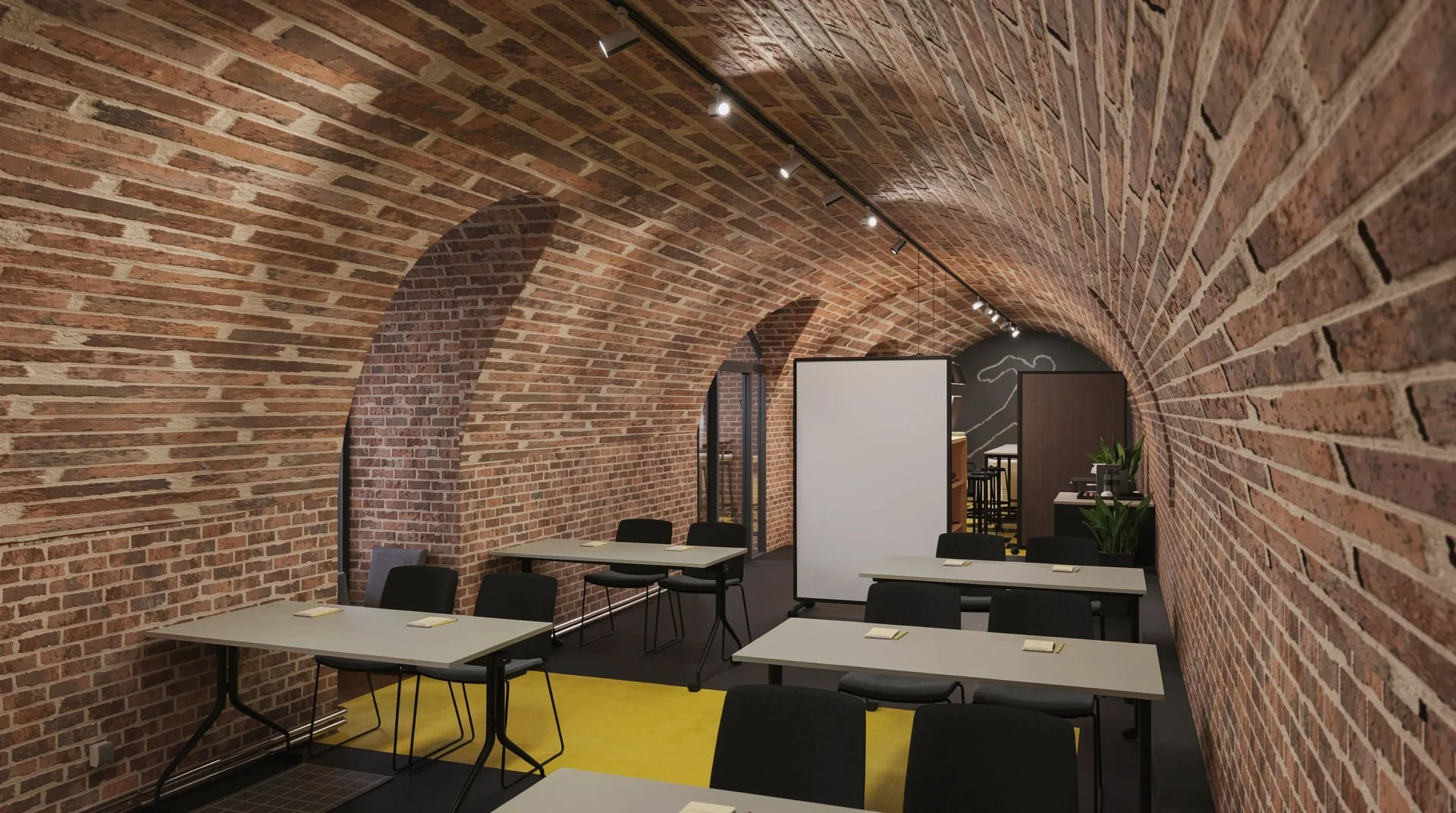 RENDERING - Seminarraum Wien - Schulaufstellung
