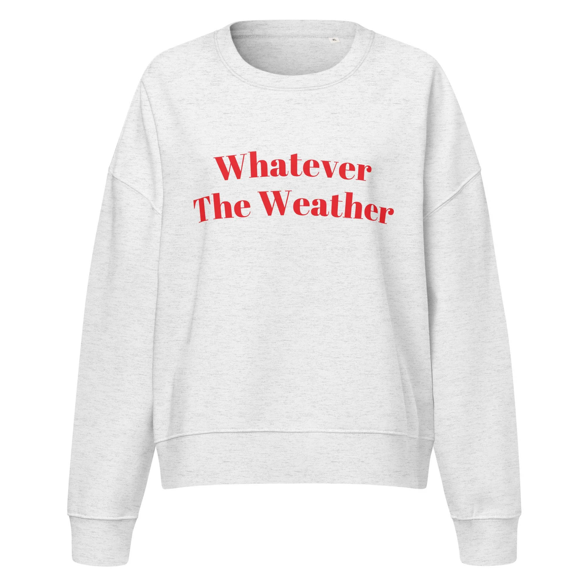 Women’s organic crew neck sweatshirt