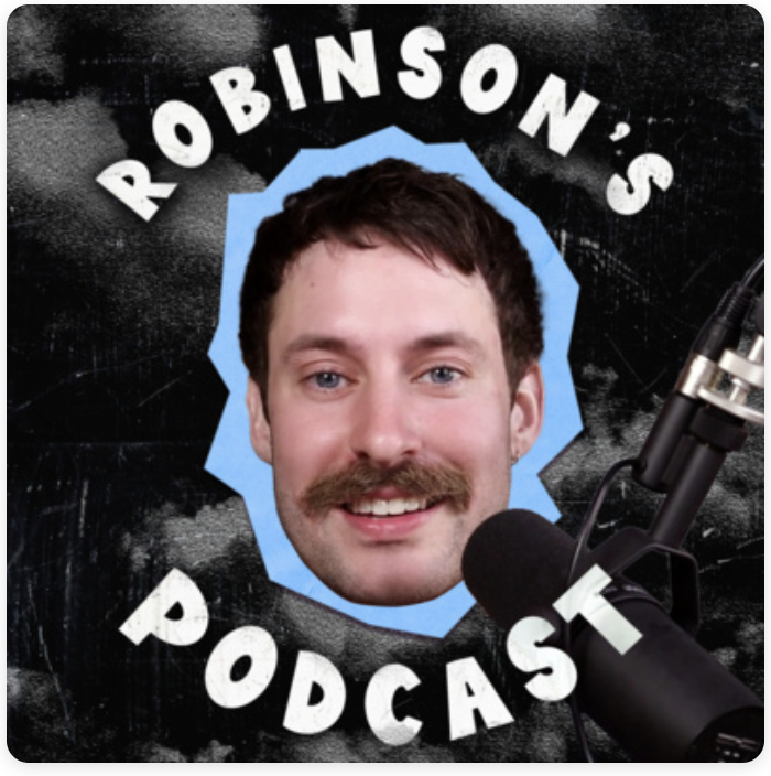 Logo for Robinson's Podcast
