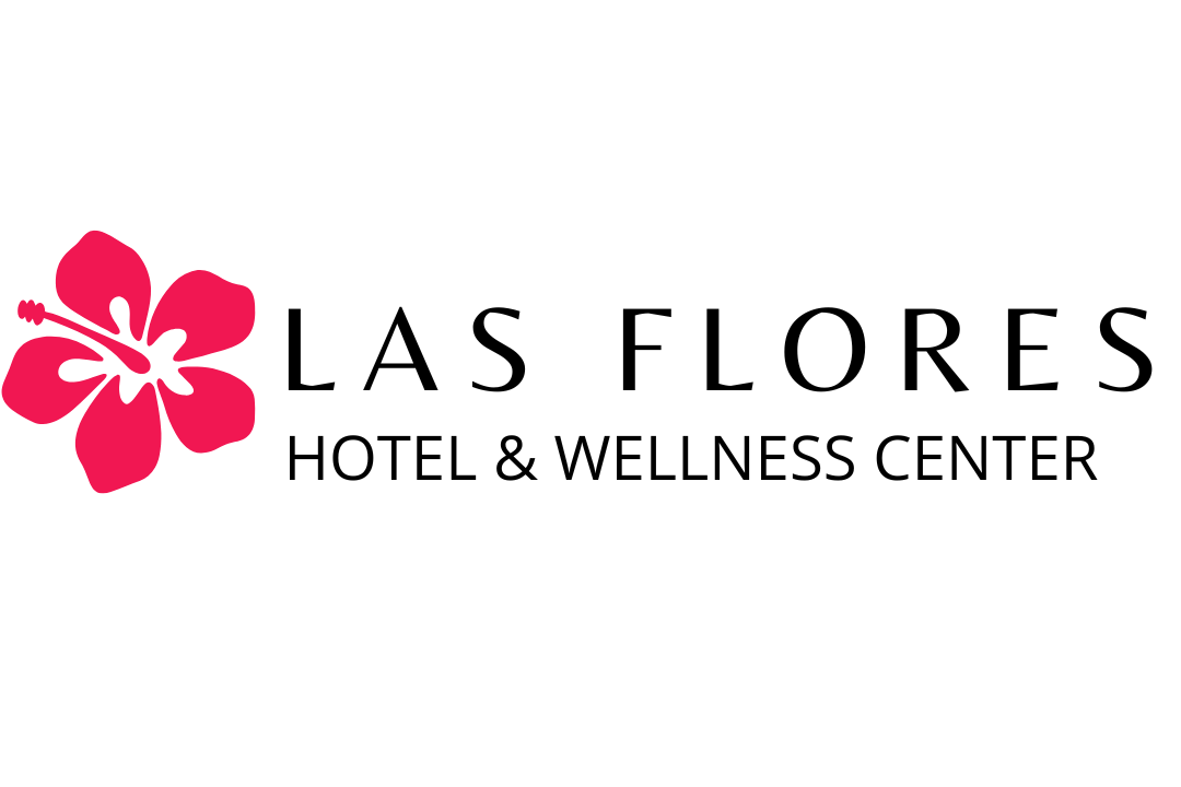 The word 'Hawaii' written in black cursive with a pink hibiscus flower to the left