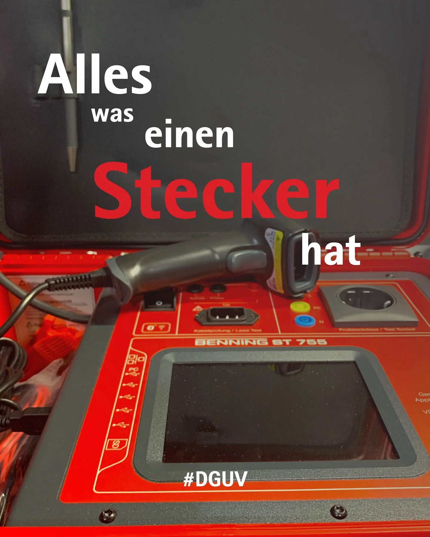 🔌✨ 𝔸𝕝𝕝𝕖𝕤, 𝕨𝕒𝕤 𝕖𝕚𝕟𝕖𝕟 𝕊𝕥𝕖𝕔𝕜𝕖𝕣 𝕙𝕒𝕥, 𝕞𝕦𝕤𝕤 𝕘𝕖𝕡𝕣&uuml;𝕗𝕥 𝕨𝕖𝕣𝕕𝕖𝕟 &ndash; 
 und das aus gutem Grund!

Sicherheit ist kein Nice-to-have, sondern Grundlage f&uuml;r professionelles Arbeiten und reibungslose Events.
Die D