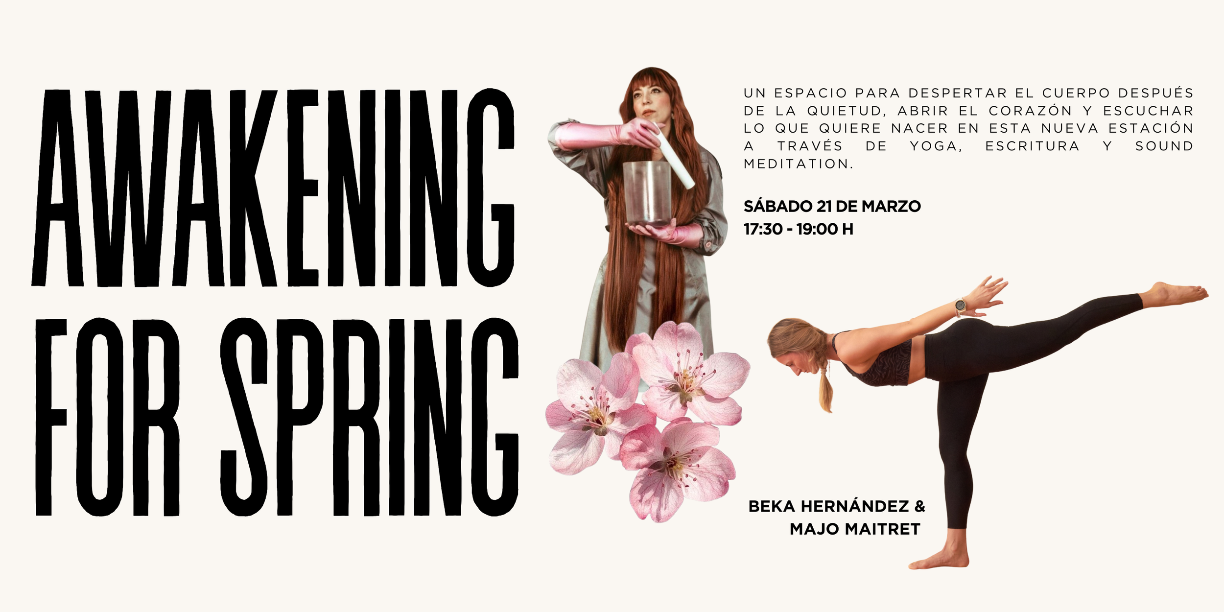 Awakening for Spring Workshop | Yoga, Writing &amp; Sound Meditation