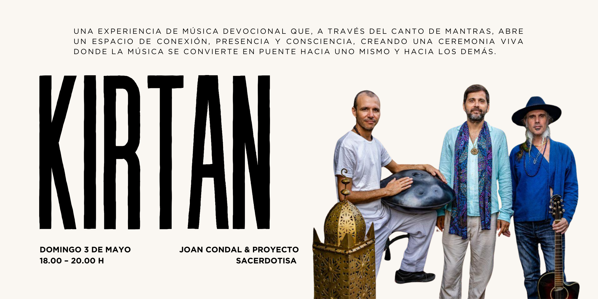 Kirtan en Madrid | Canto de mantras y música devocional — Asana Groove