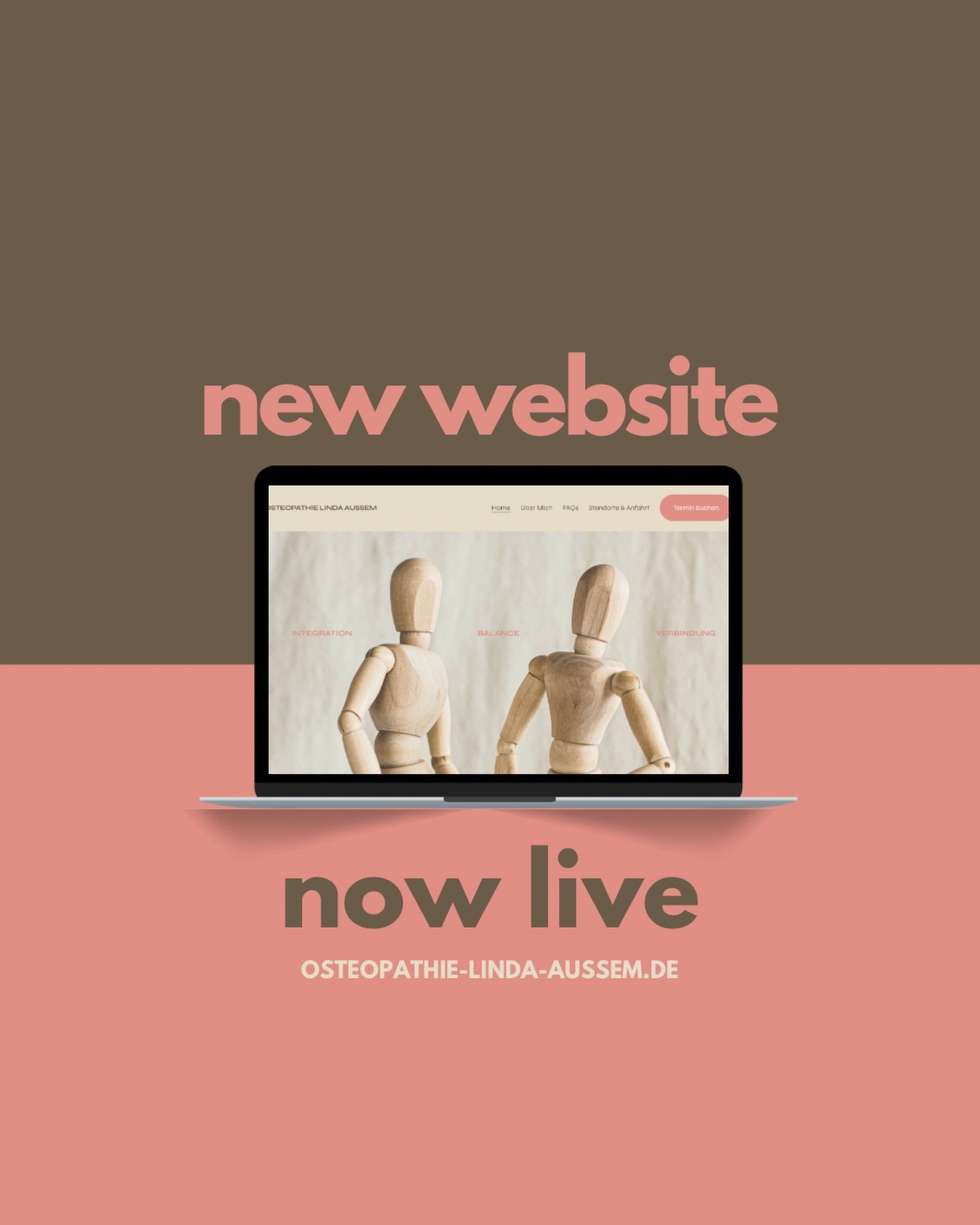 Lange dran gefeilt, viel Tee getrunken, viele Zeilen 1mm nach rechts und dann wieder nach links verschoben, nun ist sie da: 
Meine neue Website! 
P&uuml;nktlich zum Jahreswechsel gibt&lsquo;s also einen neuen digitalen Ort von mir. Schaut gerne mal v