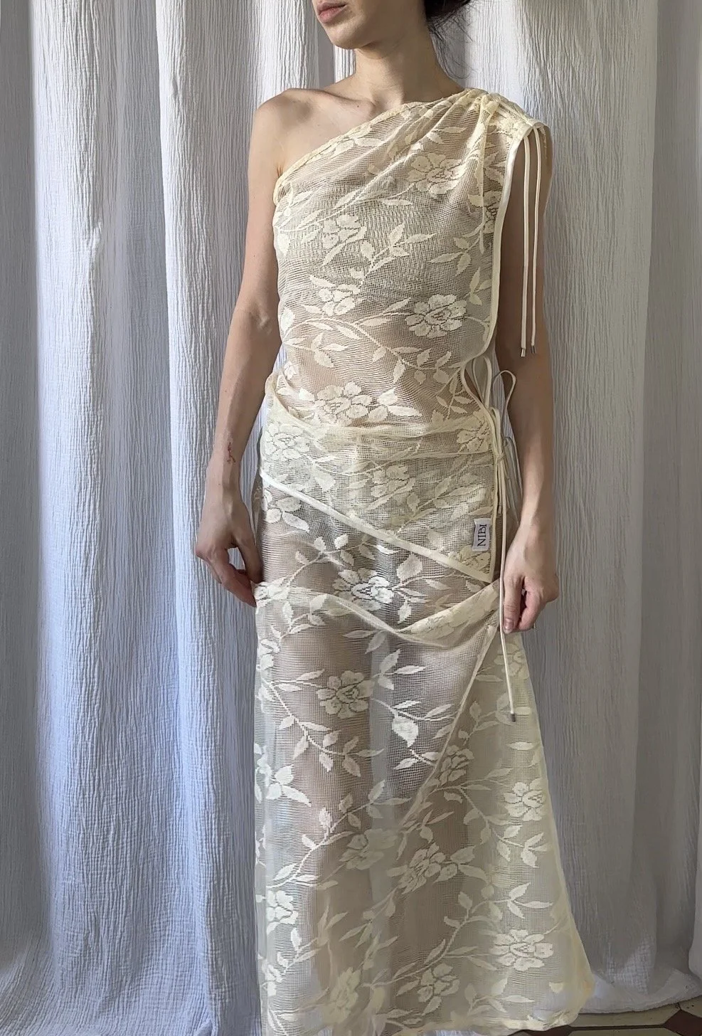 Yellow Floral Multiway Full Length Skirt