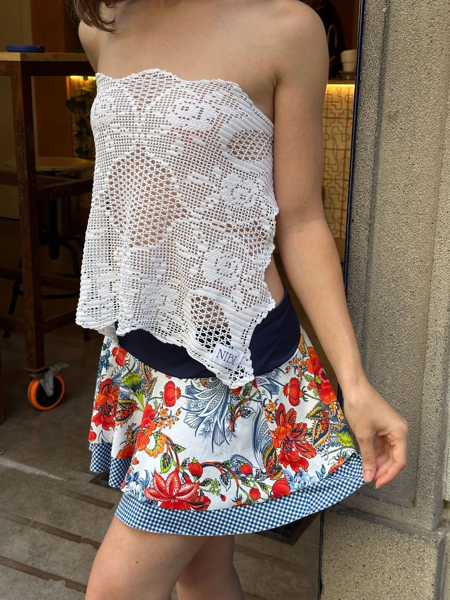 Mini Floral Skirt | Nibi Curated